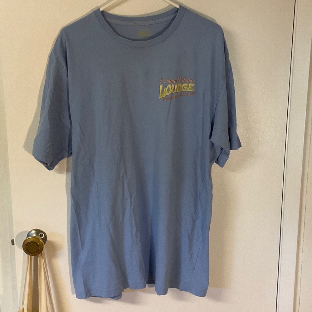 Vintage Tommy Bahama Light Blue Short Sleeve Tee -XL